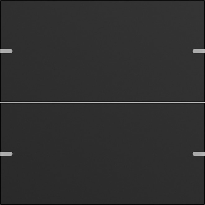 GIRA - GGI5022905 Wippenset 2f Tastsens.4 TS4 Schwarz m(la