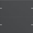 GIRA - GIR5022928 Wippenset 2f Tastsens.4 TS4 Anthrazit(la