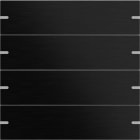GIRA - GIR5024126 Wippenset 4f Tastsens.4 TS4 Alum.Schwarz