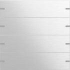 GIRA - GIR502417 Wippenset 4f Tastsens.4 TS4 Aluminium