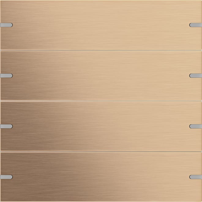 GIRA - GIR502438 Wippenset 4f Tastsens.4 TS4 Bronze
