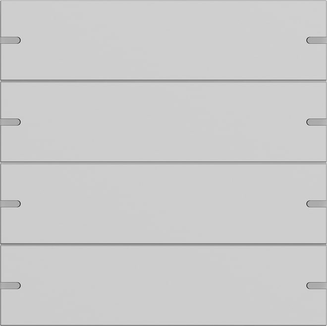 GIRA - GIR5024915 SET BIL. 4X SENS.TATT.4.95 ALLUM.GRIGIO