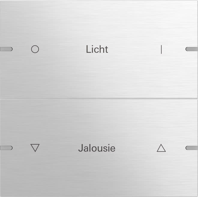 GIRA - GIR503217 Wippenset 2f indiv. Tastsens.4 TS4 Alumi