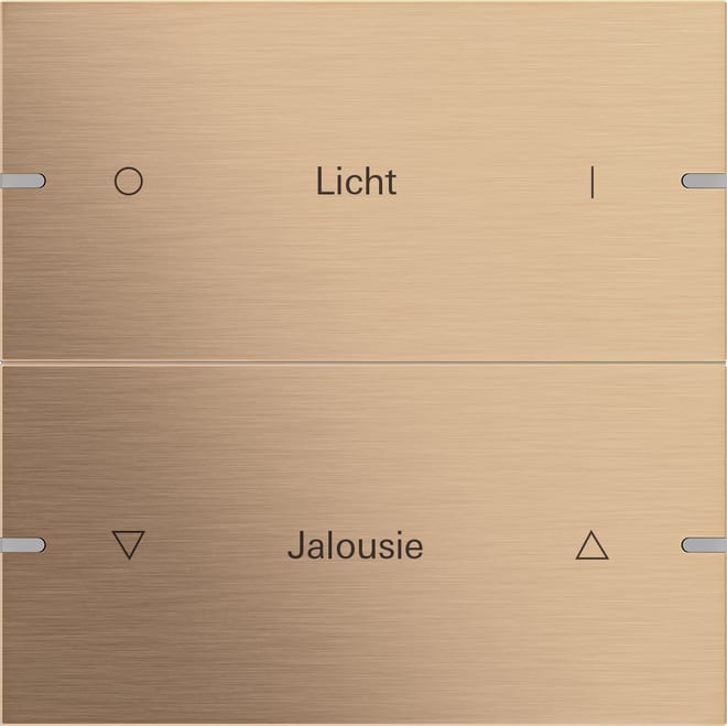 GIRA - GIR503238 Wippenset 2f indiv. Tastsens.4 TS4 Bronz