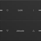GIRA - GGI5032905 Wippenset 2f indiv. Tastsens.4 TS4 Schwa