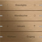 GIRA - GGI503438 SET BIL. 4-M PERS. SENS.TATT.4.95 BRONZ
