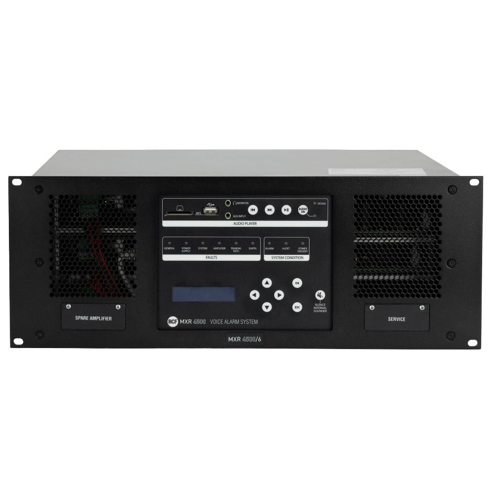 RCF SPA - MAD12100067 MXR 4500-2 AMPLIFICATORE 2CH 500 W EN54-