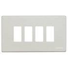 BTICINO - BTI504/4/R MAGIC - PLACCA 4P RESINA