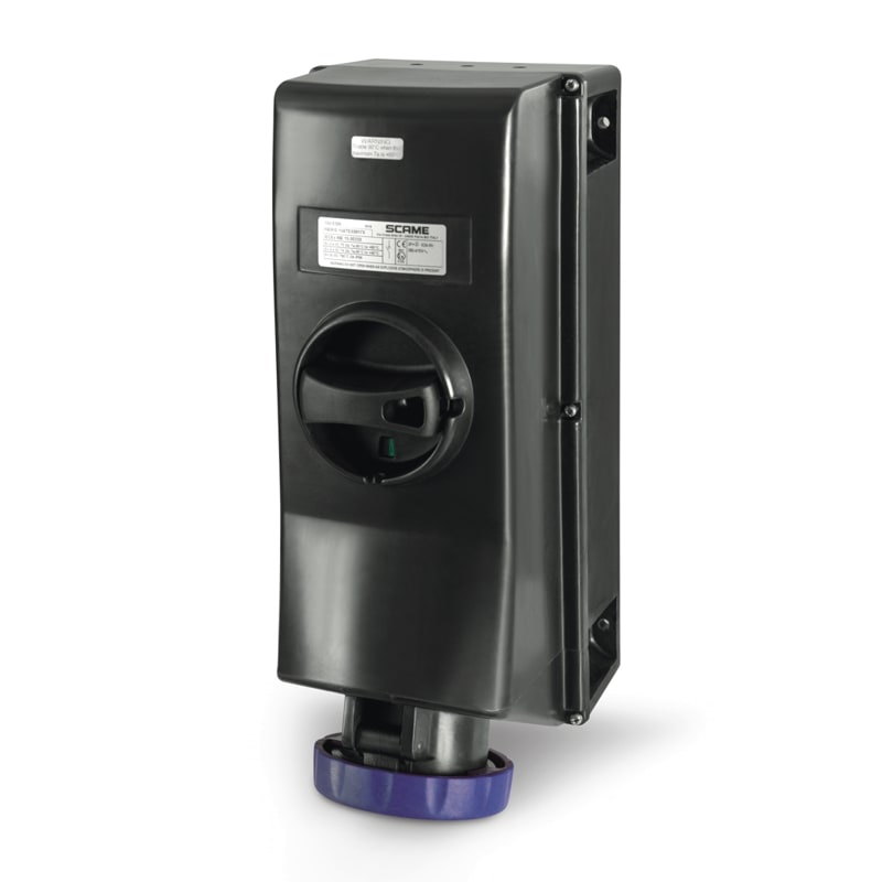 SCAME PARRE SPA - SCA504.6375 PRESA GRP 3P+N+T 63A 9H IP66 EX ZONA1/21