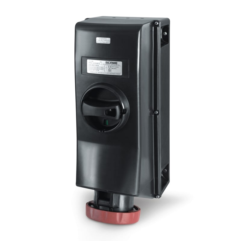 SCAME PARRE SPA - SCA504.63866 PRESA GRP 3P+T 63A 7H IP66 EX ZONA1/21