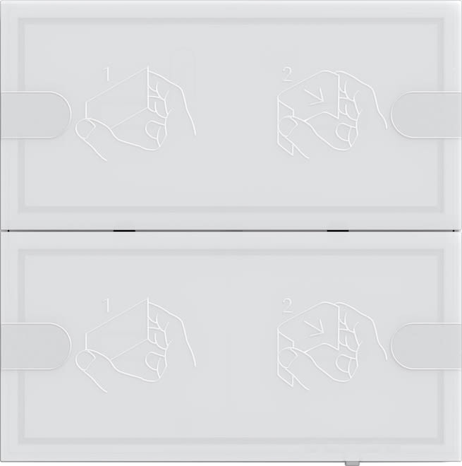 GIRA - GIR5052003 Tastsens.4 24 V 2f TS4 Weiss