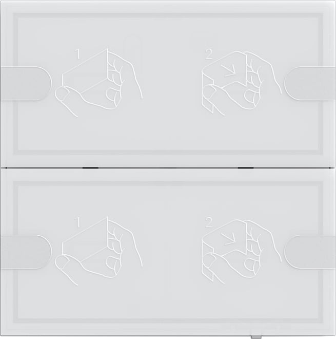 GIRA - GIR5052003 SENS.TATT.4.95 24 V 2X BIANCO