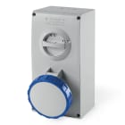 SCAME PARRE SPA - SCA505.6383 PRESA INTERBL. 63A 2P+T 6H IP66/IP67