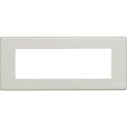 BTICINO - BTI506L/6/AL MAGIC - PLACCA 6P ALLUMINIO