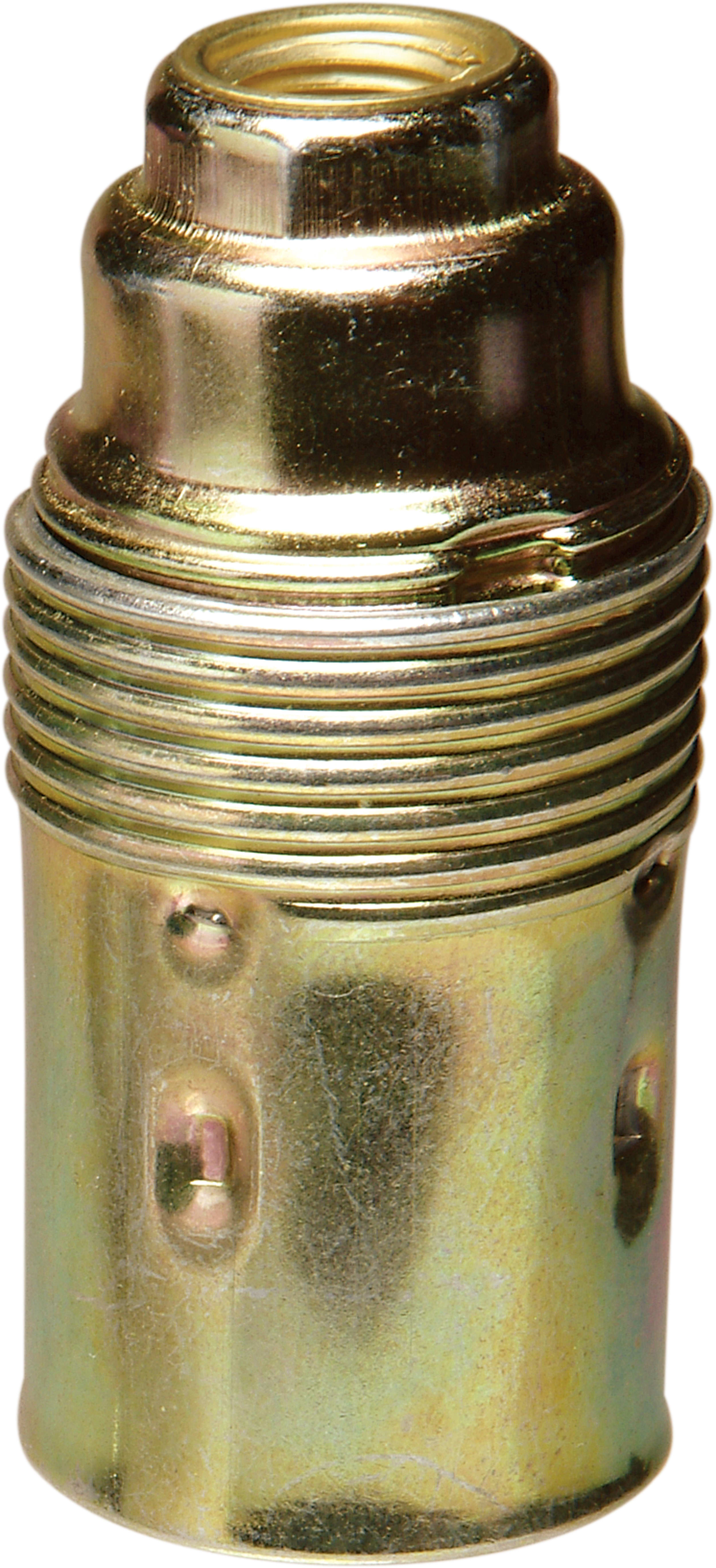 LE PROLUNGHE SAS - PRG507 PORTALAMP. E14 SEMIFILETTATO ZINCATO GIA