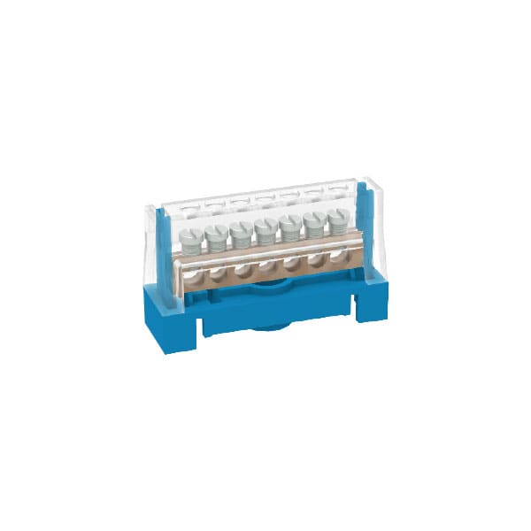 ARNOCANALI SPA - ARN507N MORSETTIERA RIPARTIZIONE 7 FORI BLU