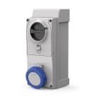 SCAME PARRE SPA - SCA508.1675 PRESA PARETE PROXIMA C/FUS. 3P+N 16A 9H