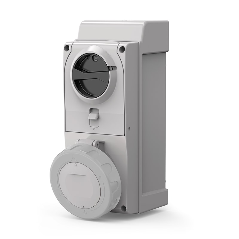 SCAME PARRE SPA - SCA508.32834 PRESA PARETE PROXIMA C/FUS. 2P+T 32A 3H