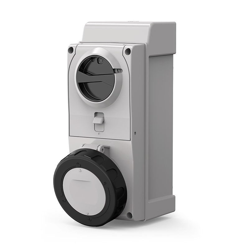 SCAME PARRE SPA - SCA508.32836 PRESA PARETE PROXIMA C/FUS. 2P+T 32A 7H