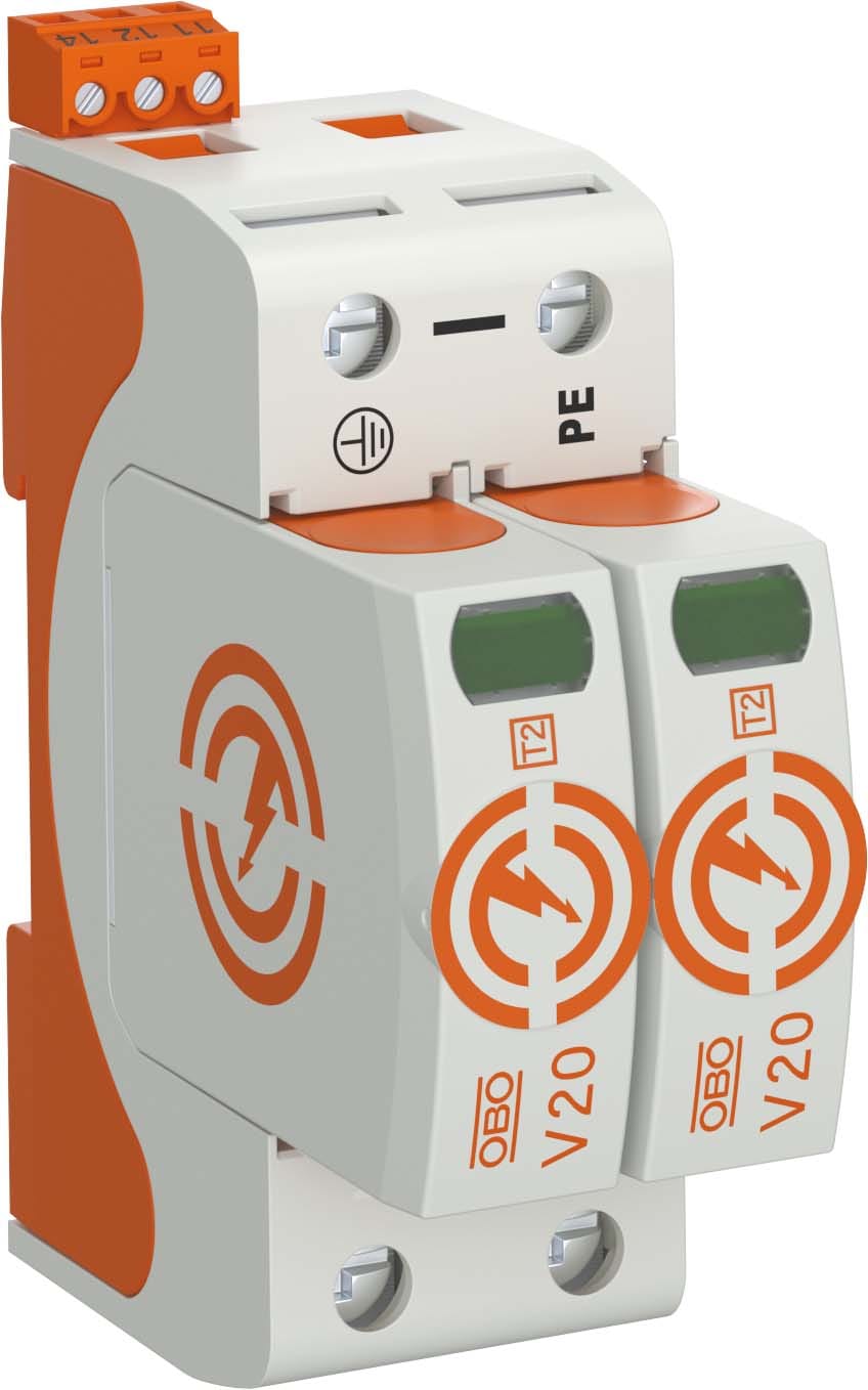 OBO BETTERMANN - OBO5095282 V20 SPD T2 2+0 +FS 280V 20 KA