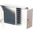 EXCEL - EXL202-035 12 PORT ST 2 DOOR LOCKABLE PATCH BOX - L
