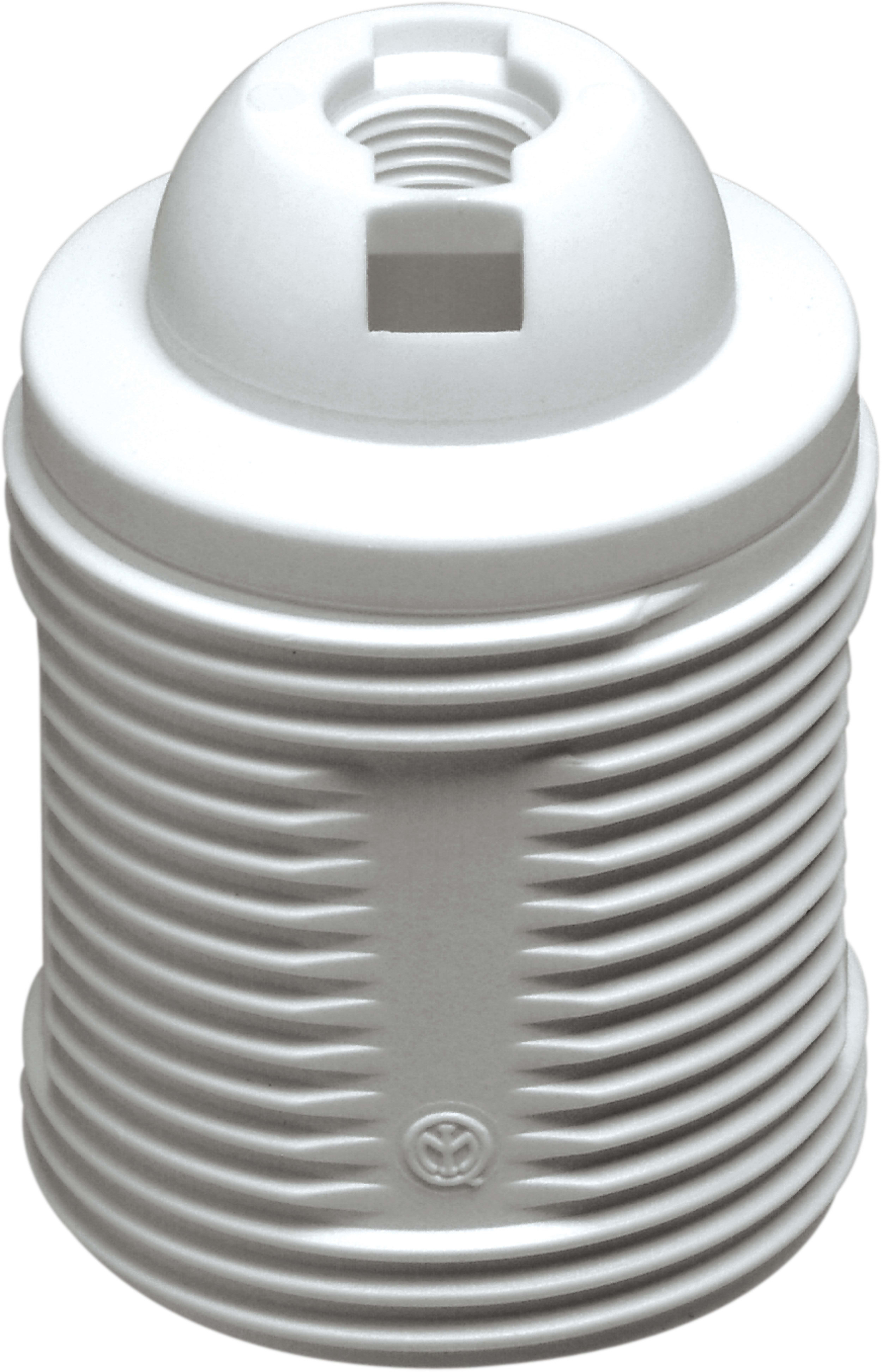 LE PROLUNGHE SAS - PRG512 PORTALAMP. E27 + CAPP. FILETTATO BN