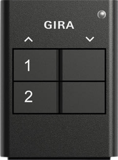 GIRA - GIR512200 RF Handsender 2f KNX Anthrazit