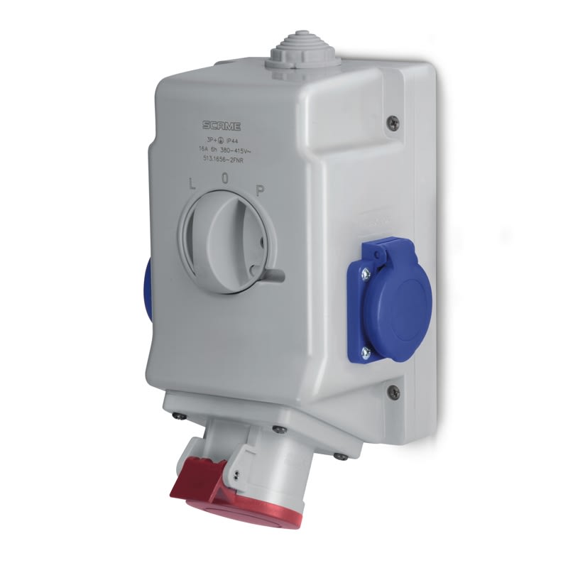 SCAME PARRE SPA - SCA513.1656-1FNR PRESA DA PARETE