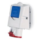 SCAME PARRE SPA - SCA513.1657-LN PRESA PARETE COMBI 16A 3P+N+T - PLURIST.