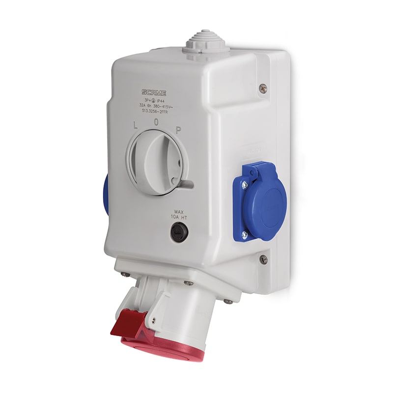 SCAME PARRE SPA - SCA513.3256-2DFR OPTIMA-COMBI C/INT. I/0/II REV. 32A 3P+T