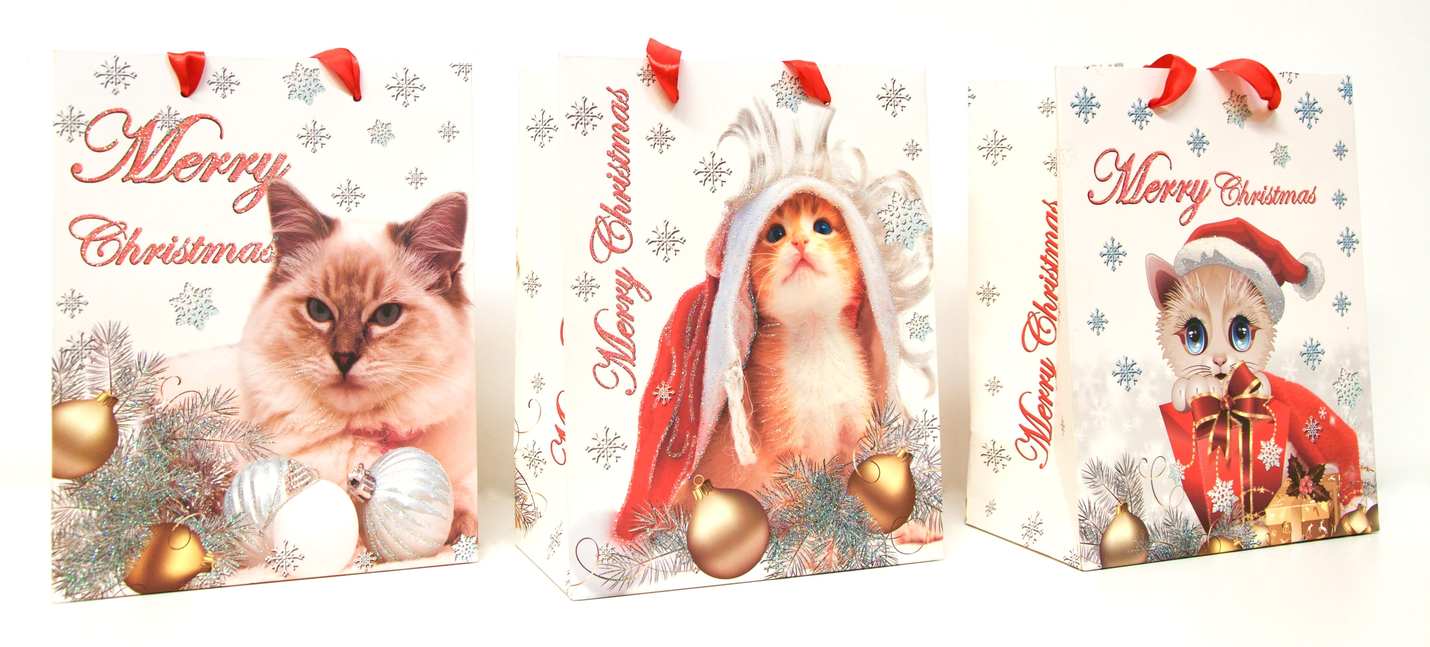 GIOCOPLAST NATALE SP - GCP51515407 SHOPPER CM 23 X 18 - 3 ASS