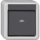 GIRA - GIR515130 AB PULS. 1-C FIN.CTRL. + 1 PUNTO KNX