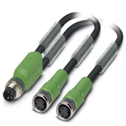 PHOENIX CONTACT - PHC1458677 SAC-3P-M8Y/2X0,6-PUR/M 8FS CAVO SENS/ATT