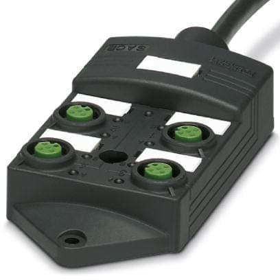 PHOENIX CONTACT - PHC1452576 SACB-4/ 4-L- 5,0PUR SCO P BOX SENS/ATT