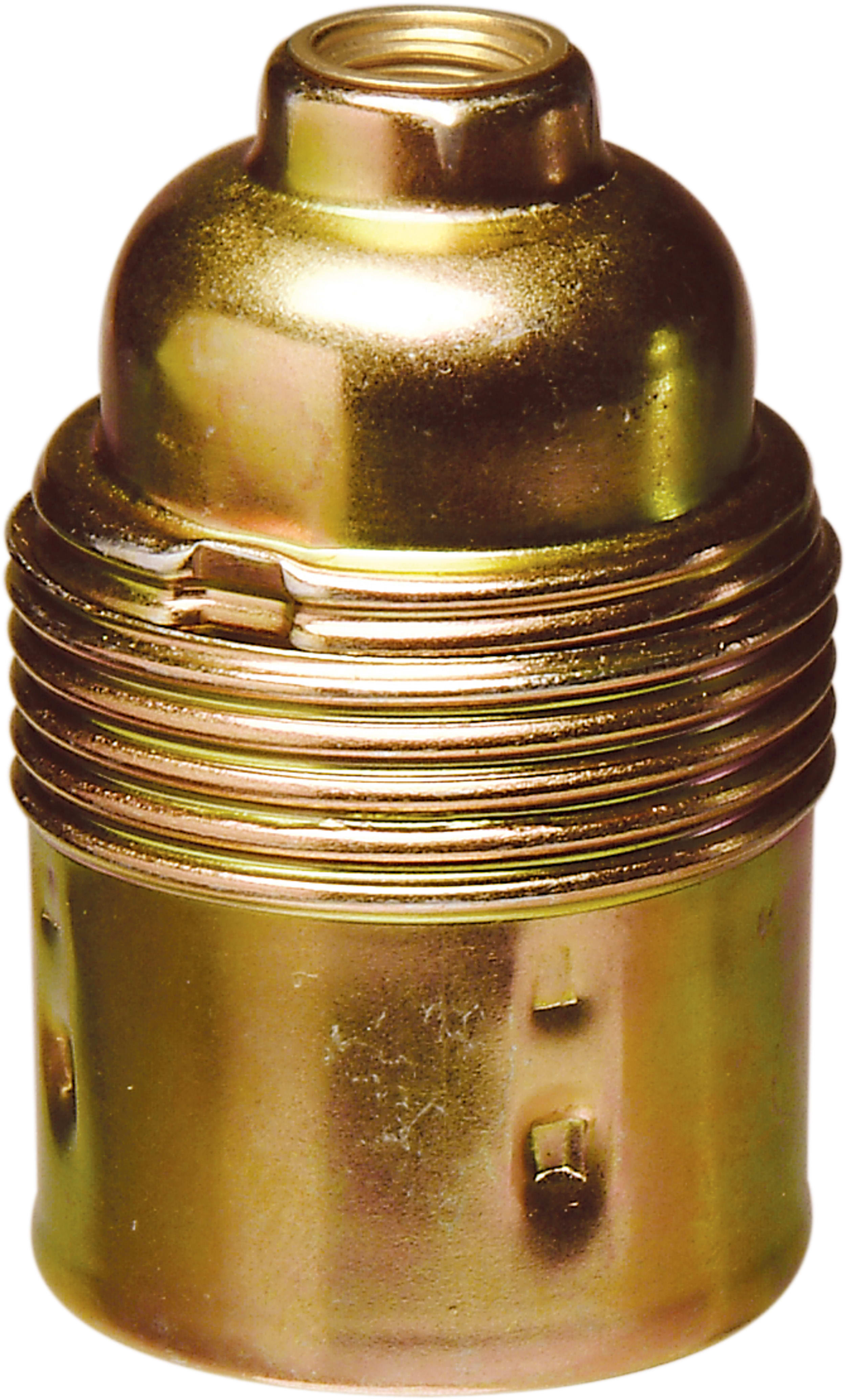 LE PROLUNGHE SAS - PRG517 PORTALAMP. E27 SEMIFILETTATO ZINCATO GIA