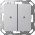 GIRA - GGI517326 PULS. BIL. 2-M ONEKNX SYSTEM 55 C.ALLUM.