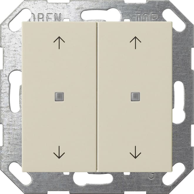 GIRA - GIR517401 PS. BIL. 2-M FRECCE ONEKNX SYSTEM 55 BNC
