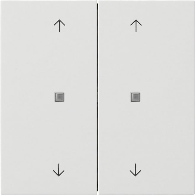GIRA - GIR5174112 PULS. BIL. 2-M FRECCE ONEKNX GIRA F100 B