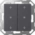 GIRA - GIR517428 Taster Wippe 2f Pfeile OneKNX System 55