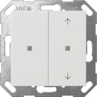 GIRA - GGI517527 Taster Wippe 2f unbedruckt/Pfeile OneKNX
