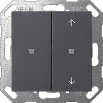 GIRA - GIR517528 PULS. BIL. 2-M NON STAMP./FRECCE ONEKNX