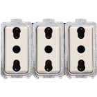 BTICINO - BTI5180/3 MAGIC - PRESA TRIPLEX BIPASSO 2P+T 10/16