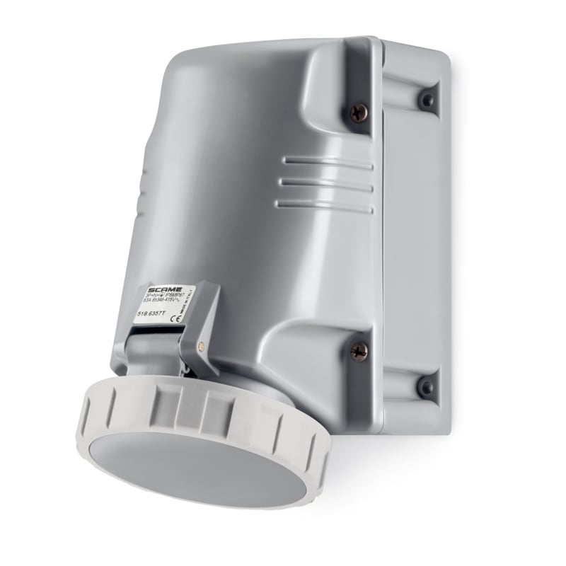 SCAME PARRE SPA - SCA518.125533T PRESA PARETE 2P+T IP66/IP67 125A 12H