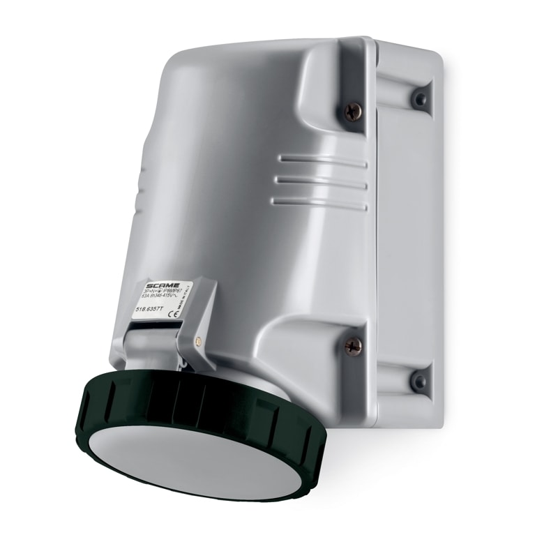 SCAME PARRE SPA - SCA518.63577T PRESA PARETE 3P+N+T IP66/IP67 63A 5H