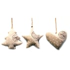 GIOCOPLAST NATALE SP - GCP52011624 ADDOBBI STOFFA ASS. CM 12