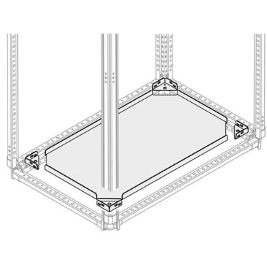 ABB SPA - ABBPBWP3030 KIT FONDO CON/SENZA ZOC.L=300MM P=300MM