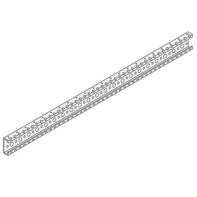 ABB SPA - ABBPCRS0638 N.2 TRAVERSE ACCIAIO INOX L=638MM