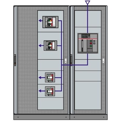 ABB SPA - ABBPPFB1880 PANNELLO CIECO PIANO H=1800MM L=800MM