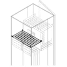 ABB SPA - ABBPSHW8092 SEGR.ORIZ.F3B E2.2/E2.3 ESTR. L=800MM P=