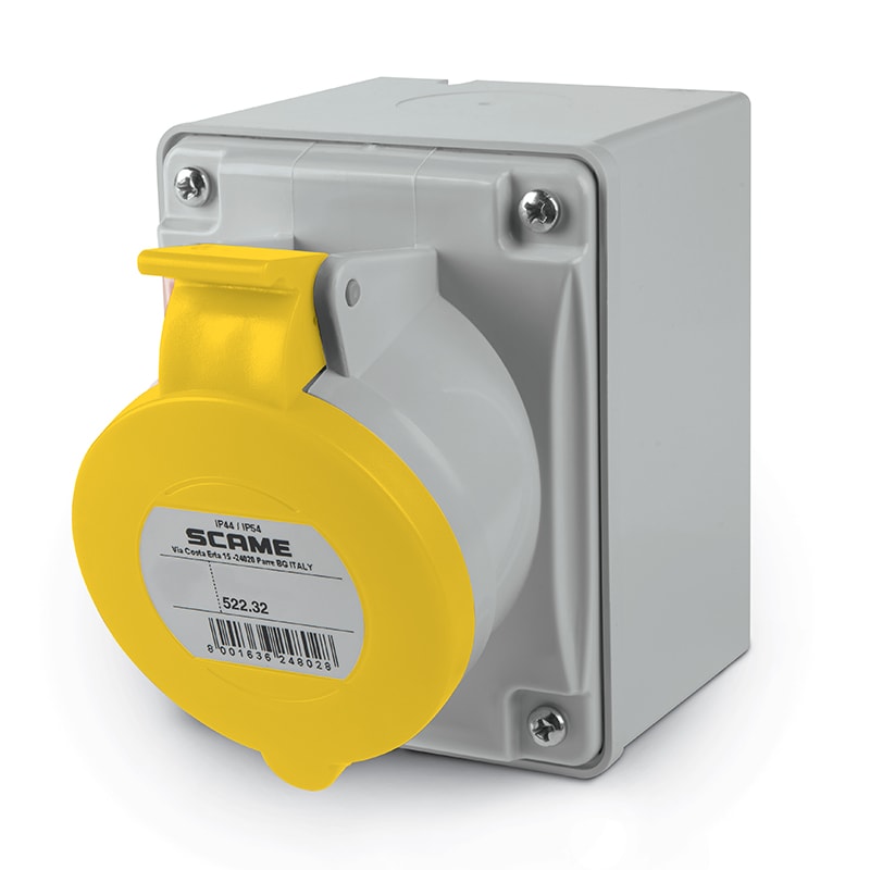 SCAME PARRE SPA - SCA522.3252 PRESA PAR.C/DIR.3P+N 32A 44 4H
